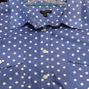 TALBOTS Polka Dot Shirt